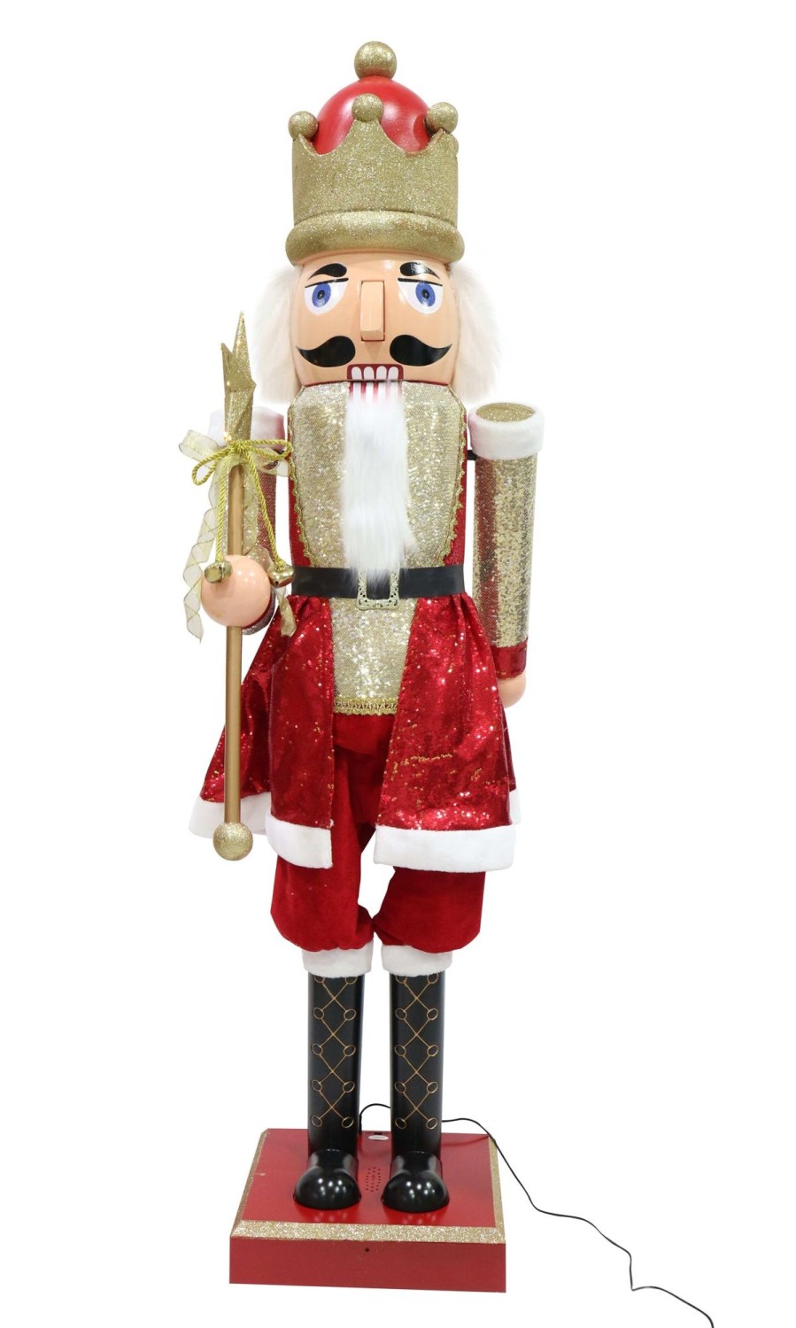 3D & 2D Displays Christmas World  | Singing And Marching Nutcracker (160Cm)